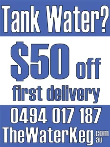 Discounts apply for large loads of water - we do multiple trips at a reduced rate