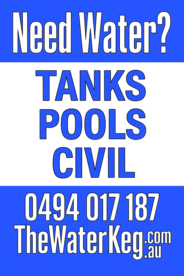 The WaterKeg provides urgent water supply for homes, business, construction, and civil works in Moreton Bay